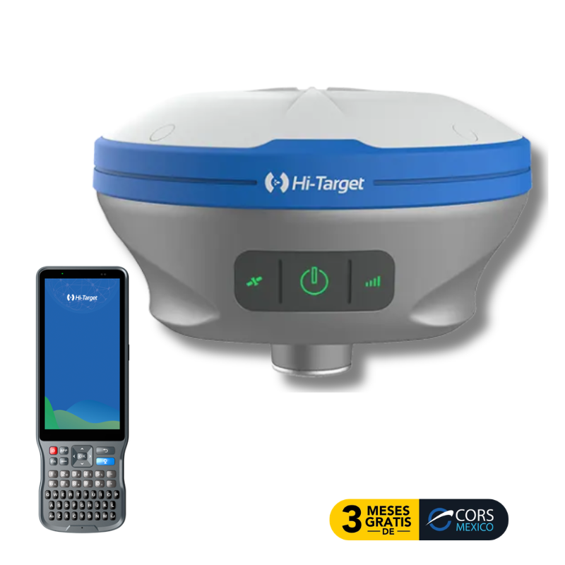 GNSS RTK Hi-Target Rover C10 + iHand55. Fácil de operar, incluso para incluso para quienes se están iniciando