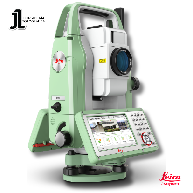 Estación total de alta precisión, incorpora AutoHeight para determinar automáticamente la altura del instrumento