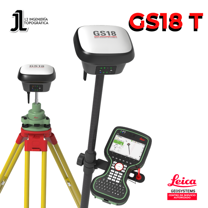 El móvil GNSS RTK original con compensación de inclinación