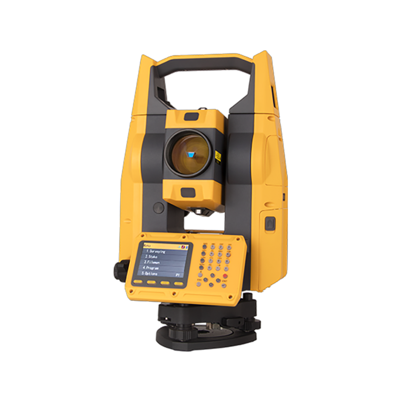 La HTS-521L10 de Hi-Target es una estación total de 2” de precisión angular, con medición hasta 1000 m sin prisma y 6000 m con prisma, exactitud de ± 2 mm + 2 ppm