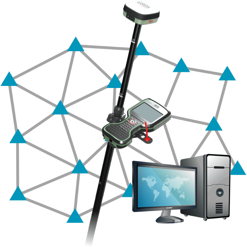 GNSS accesible, ligero y preciso de Leica, que te permite medir más rápido, con menos esfuerzo y mayor productividad en cualquier entorno