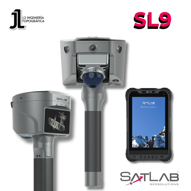 SatLab SL9 SLAM RTK combina posicionamiento GNSS de alta precisión con tecnología SLAM de vanguardia, eliminando las limitaciones espaciales de las mediciones RTK tradicionales.