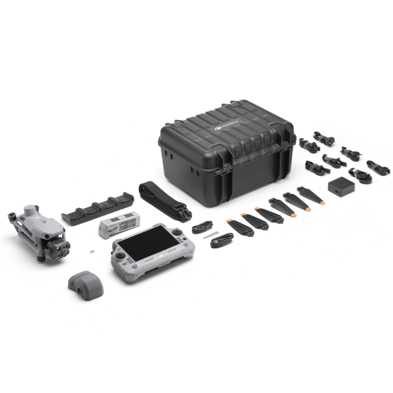 El DJI Matrice 4T permite realizar inspecciones detalladas y detectar diferencias de temperatura, siendo ideal para infraestructura, industria, seguridad y operaciones de búsqueda y rescate