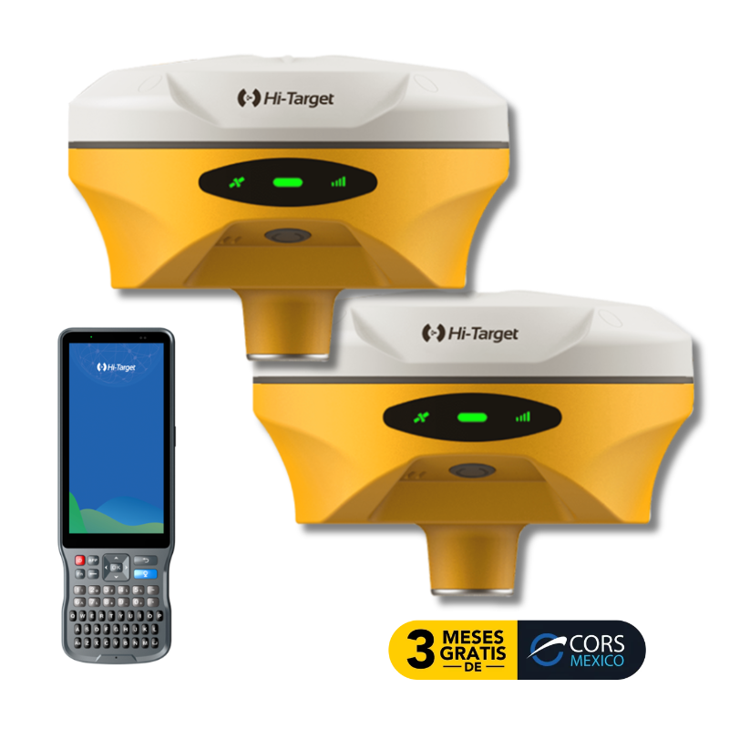 Hi-Target V500, con cámara para replanteos sobre imagen